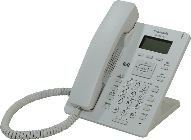 купить Panasonic KX-HDV130RU Проводной SIP-телефон 2.3-дюйм, 2 линии, 2 порта, PoE, память 500 номеров /  в Алматы