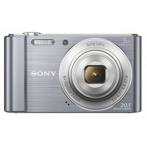 купить Фотоаппарат компактный Sony DSC-W810 серебро в Алматы