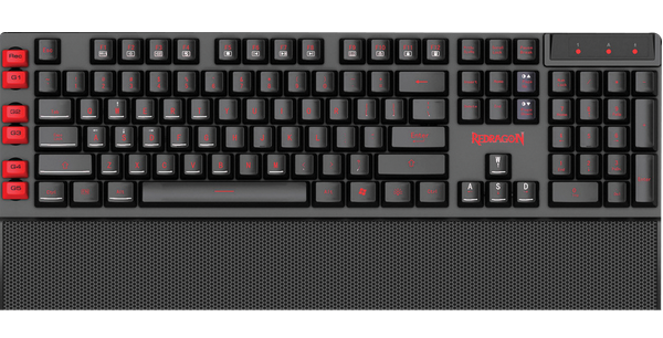 купить Клавиатура проводная игровая Redragon Yaksa  (Черный), USB, ENG/RU, НОВИНКА! в Алматы