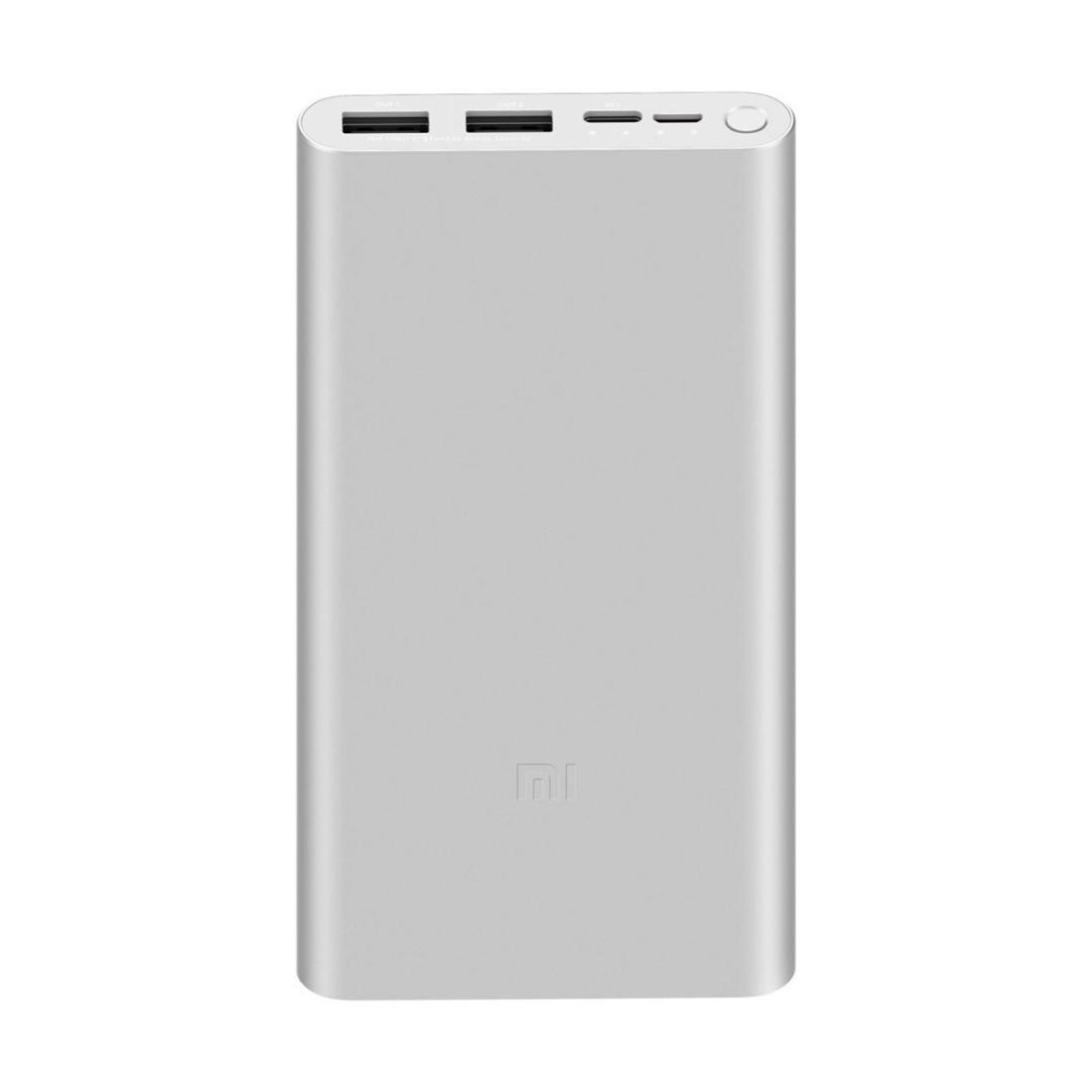купить Портативное зарядное устройство Xiaomi Mi Power Bank 10000mAh 3 (2019 Type-C) (PLM13ZM) Серебристый в Алматы
