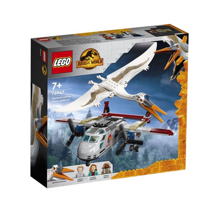 купить Конструктор LEGO Jurassic World Кетцалькоатль: нападение на самолёт в Алматы