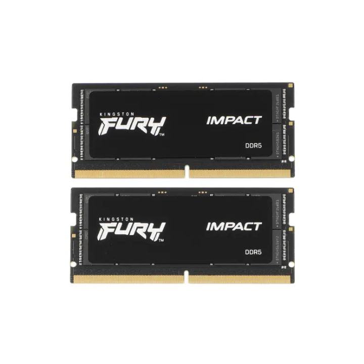купить ОЗУ для ноутбука Kingston Fury Impact SO DIMM DDR5, 64GB (32GB x2) DDR5 5600MT/s Non ECC SODIMM, CL40, KF556S40IBK2-64 в Алматы