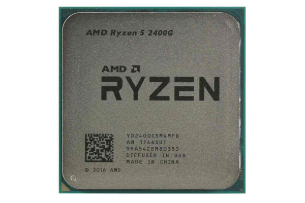 купить Процессор CPU RYZEN X4 R5-2400G SAM4 OEM 65W 3600 YD2400C5M4MFB AMD в Алматы