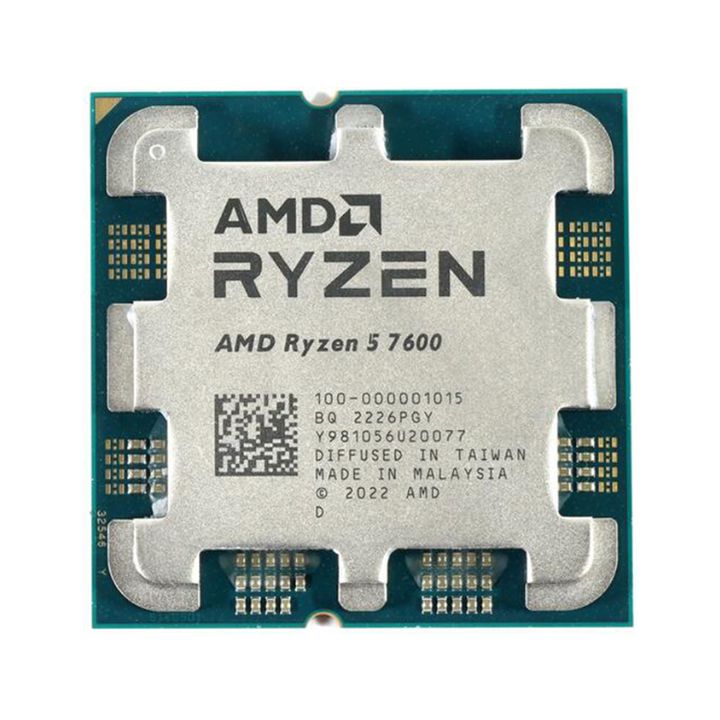 купить Процессор (CPU) AMD Ryzen 5 7600 65W AM5 100-000001015 OEM в Алматы
