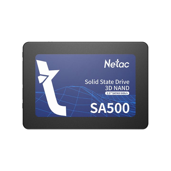 купить Твердотельный накопитель SSD 256Gb, SATA 6 Gb/s, Netac SA500, 2.5", 3D TLC, 520R/450W в Алматы