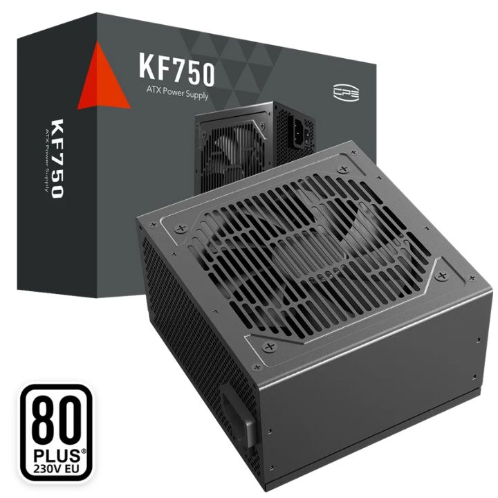купить Блок питания PCCooler KF750 750W Non Modular 80+ White Fan 120mm P3-F750-W1H в Алматы