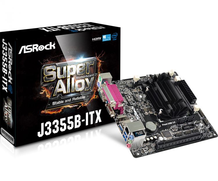 купить Материнская плата ASRock J3355B-ITX в Алматы