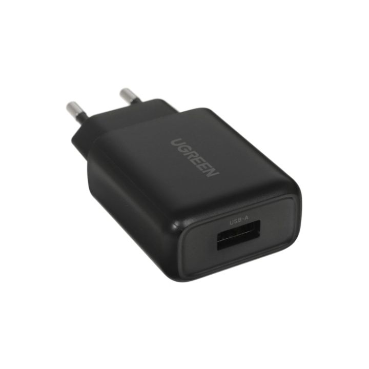 купить Зарядное устройство UGREEN CD122 QC3.0 USB Fast Charger EU (Black), 70273 в Алматы