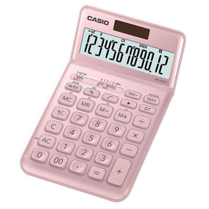 купить Калькулятор настольный CASIO JW-200SC-PK-W-EP в Алматы