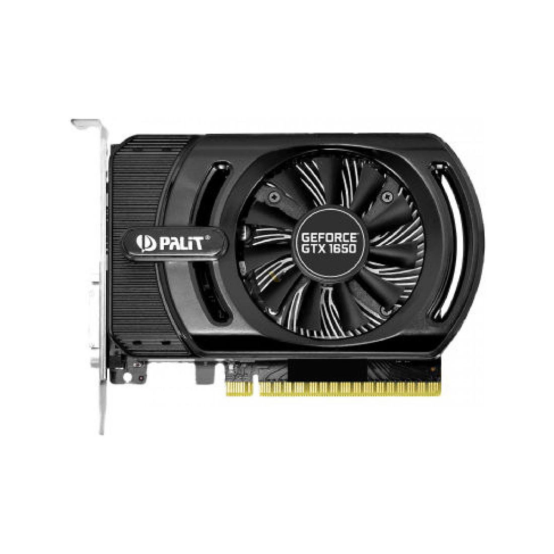 купить Видеокарта, PALIT, GTX1650 STORMX 4G 4710636270673, NE51650006G1-1170F, GDDR5, 128bit, HDMI, DVI, Цветная коробка в Алматы