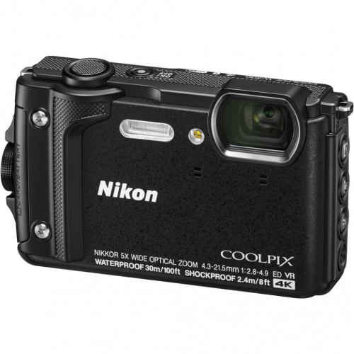 купить Фотоаппарат компактный Nikon COOLPIX W300 черный в Алматы