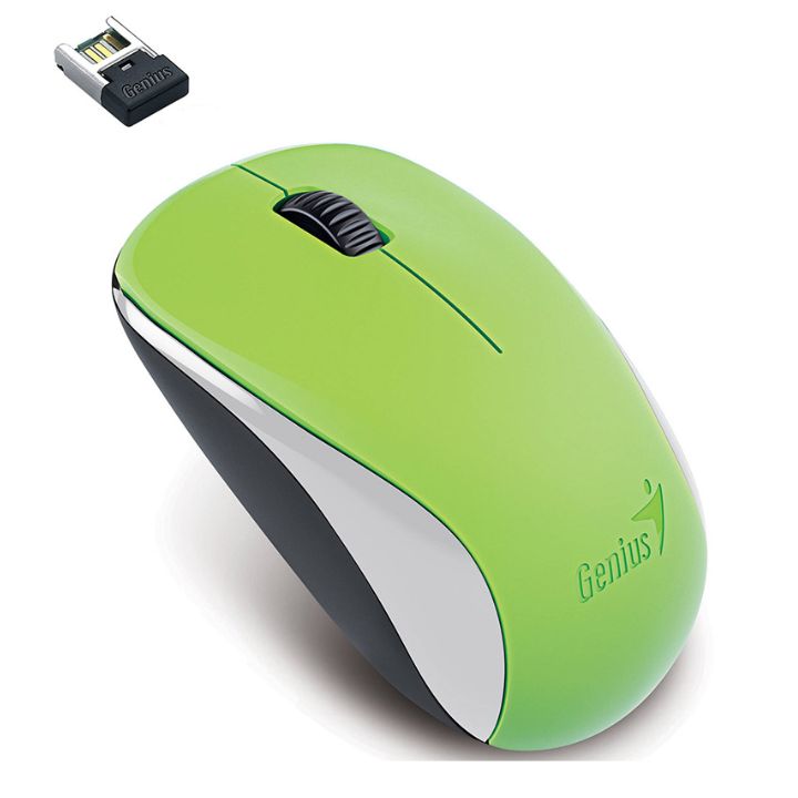 купить Компьютерная мышь Genius NX-7000 Green в Алматы