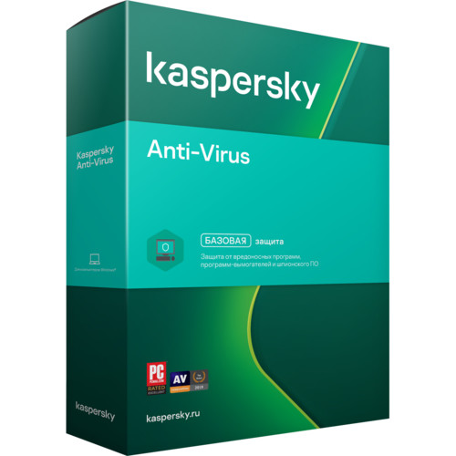купить Kaspersky Anti-Virus Kazakhstan Edition. 2021 Box 2-Desktop 1 year Renewal в Алматы
