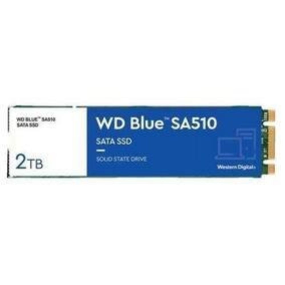 купить 2000GB SSD WD BLUE SA510 3D NAND M.2 SATA WDS200T3B0B в Алматы
