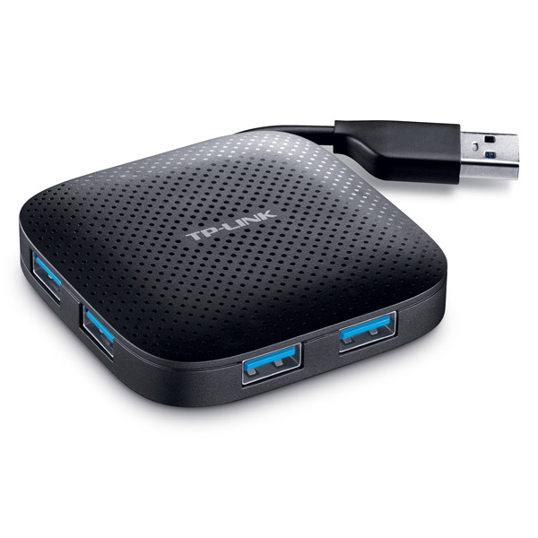 купить USB Хаб Tp-Link UH400 <4-портовый портативный концентратор USB 3.0, адаптер питания не требуется> в Алматы