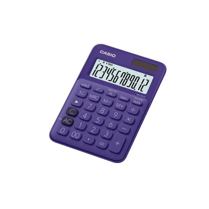купить Калькулятор настольный CASIO MS-20UC-PL-W-EC в Алматы