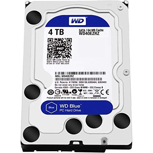 купить Жётский диск HDD 4TB Western Digital 6GB/S 64MB BLUE WD40EZRZ Western Digital в Алматы