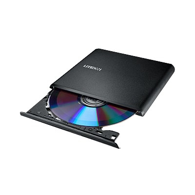 купить Внешний привод LiteOn ES1 Ultra-Slim Portable DVD Writer 13,5мм Вес 220 грам USB2.0/3.0 Link2TV Черный  в Алматы