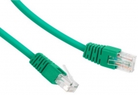 купить Патч-корд UTP Cablexpert PP12-3M/G кат.5e, 3м, литой, многожильный (зелёный) в Алматы фото 1