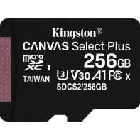 Купить Карта памяти Kingston 256GB microSDXC Canvas Select Plus 100R A1 C10 Card + Adapter, SDCS2/256GB Алматы