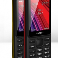 купить Мобильный телефон Texet TM-208 черно-красный в Алматы фото 1