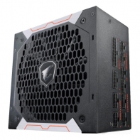 купить Блок питания Gigabyte Aorus GP-AP850GM, 850W, Modular, 13.5cm fan, Active PFC, 80 Plus Gold, ATX в Алматы фото 1