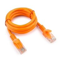 купить Патч-корд UTP Cablexpert PP12-1M/O кат. 5e, 1м, литой, многожильный (оранжевый) в Алматы фото 2