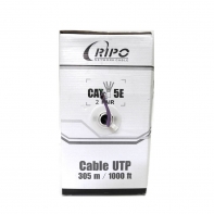 купить RIPO кабель сетевой, UAE-5514, UTP Cat.5e 4x2x1/0,51 PE 305 м/б (для внешней прокладки)   в Алматы фото 1
