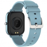 купить CANYON Wildberry SW-74 Smart watch, 1.3inches TFT full touch screen, Zinc plastic body, IP67 waterproof, multi-sport mode, compatibility with iOS and android, blue body with blue silicon belt, Host: 43*37*9mm, Strap: 230x20mm, 45g в Алматы фото 3