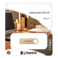 купить Флэш-накопитель Kingston 512Gb USB3.2 Gen1 Data Traveler SE9 (Gold Metal Case) DTSE9G3/512GB в Алматы фото 3