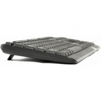 купить Клавиатура проводная Defender OfficeMate HM-710, 45717 (Черный), USB,  ENG/RUS/KAZ, полноразмерная                                                                                                                                                         в Алматы фото 2