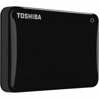 купить Внешний Жесткий диск Toshiba 500Gb 2.5* Canvio Connect II HDTC805EK3AA USB3.0, USB3.1, Черный глянцевый. ПО для резервного копирования предустановлено на HDD                                                                                              в Алматы фото 3