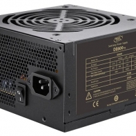 купить Блок питания, Deepcool, DE600 DP-DE600US-PH, 600W, ATX, None-PFC, 20 4pin, 4 4pin, 4*Sata, 3*Molex, 1*PCI-E 6 2pin, Вентилятор 12см, Кабель питания, Чёрный в Алматы фото 1