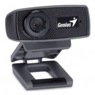 купить Web-Camera GENIUS FaceCam 1000X v2, 720p, 30 fps, bulld-in microphone, manual focus. Black в Алматы фото 3