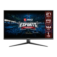 купить Монитор 27" MSI Optix MAG273 IPS 1920x1080 144HGz 1ms 250cd/m 1000:1 2xHDMI DP Black в Алматы фото 1