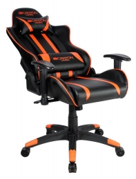 купить Кресло для геймеров Canyon Deimos CND-SGCH4 черно-оранжевое в Алматы фото 2