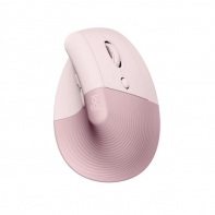 Купить LOGITECH Lift Bluetooth Vertical Ergonomic Mouse - ROSE/DARK ROSE Алматы