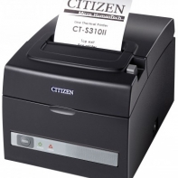 купить POS принтер Citizen CT-S310II, черный, USB, 10/100 Ethernet. Ширина печати до 80 мм, скорость печати до 160 мм в Алматы фото 1