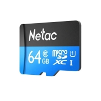 купить Карта памяти MicroSD, Netac P500 Standart 64GB NT02P500STN-064G-R в Алматы фото 3