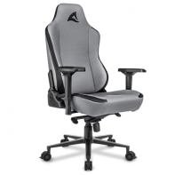 Купить Игровое кресло Sharkoon Skiller SGS40 Black/Gray <Cинтетическая кожа, Газлифт 4, подлокотник 4D> Алматы