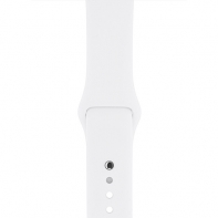 купить Apple Watch Series 3 GPS, 38mm Silver Aluminium Case with White Sport Band, Model A1858 в Алматы фото 3