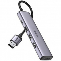 купить HUB UGREEN CM473 USB 3.0 to 4*USB 3.0, 20805 в Алматы фото 1