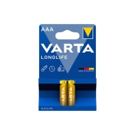 Купить Батарейка VARTA Longlife Micro 1.5V - LR03/ AAA (2 шт) Алматы