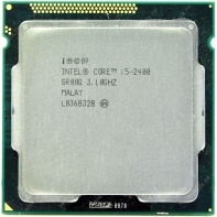 купить Процессор Intel 1155 i5-2400 6M, 3.10 GHz HD2000 oem 4 Core Sandy Bridge  в Алматы фото 1