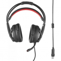купить Наушники гарнитура игровая Trust GXT 353 Vibration Headset for PS4 черный в Алматы фото 1
