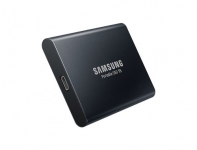 купить Внешний SDD Samsung T5 1Tb MU-PA1T0B/WW USB 3.1 Gen 2 Type-C  Аппаратное AES 256-битное шифрование Цвет: Черный в Алматы фото 2