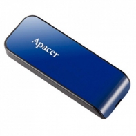Купить USB-накопитель, Apacer, AH334, AP64GAH334U-1, 64GB, USB 2.0, Синий Алматы