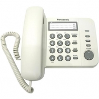 купить Panasonic Телефон проводной KX-TS2352RUW (белый)  в Алматы фото 3