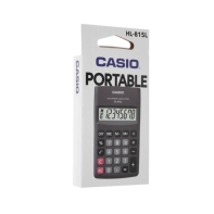 купить Калькулятор карманный CASIO HL-815L-BK-W-GP в Алматы фото 2