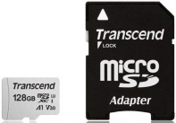 купить Карта памяти MicroSD 128GB Class 10 U3 Transcend TS128GUSD300S-A в Алматы